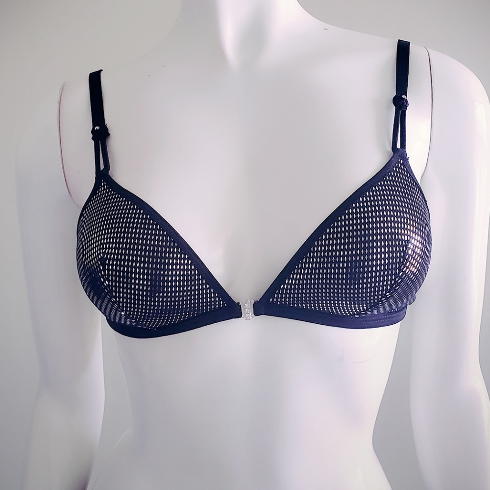 Black and silver top